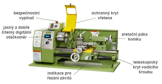 Soustruh Warco WM 240
