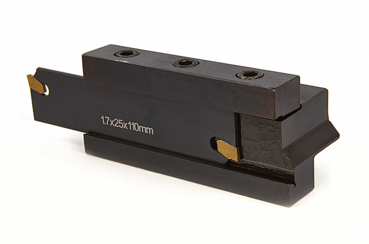 Upichovací držák 12 mm s planžetovým držákem a výměnným VBD plátkem GTN 2