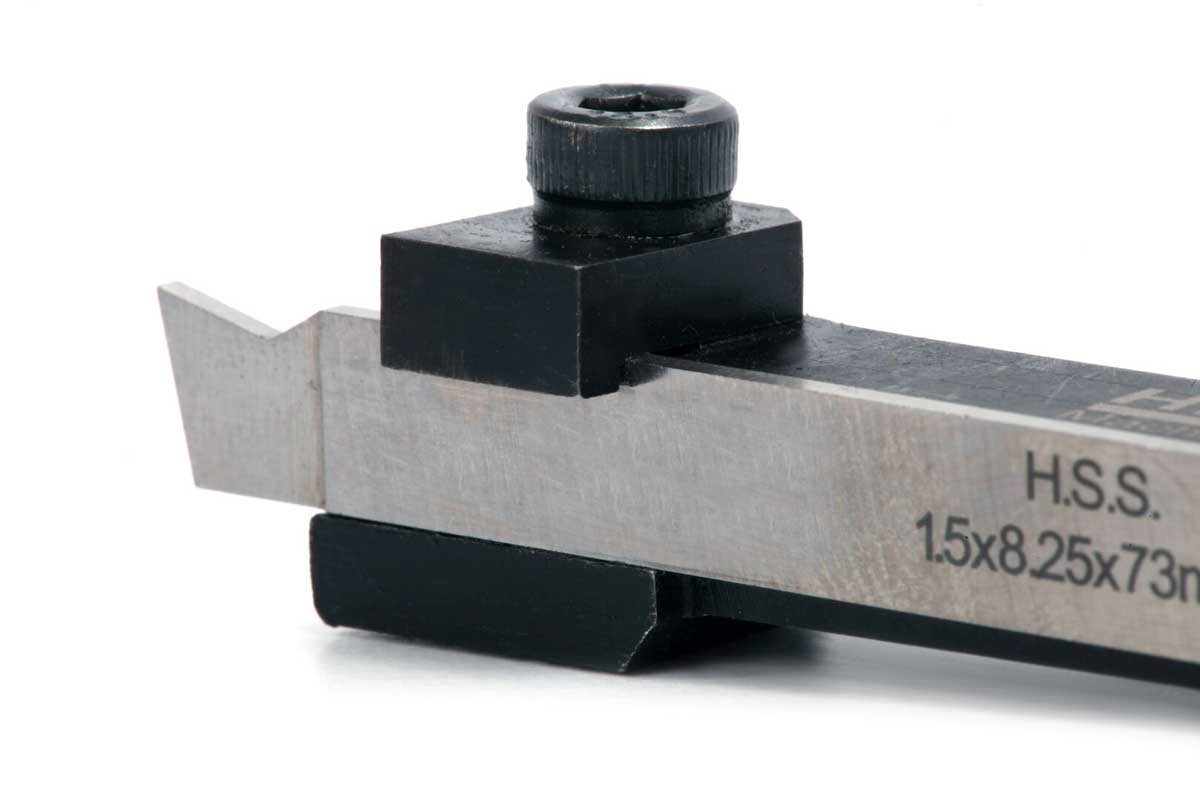 Soustružnický upichovací nůž 6 mm s letovaným karbidovým plátkem