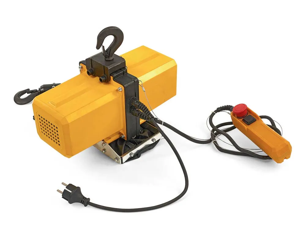 Profesionální elektrický řetězový kladkostroj, naviják 500 kg - použité