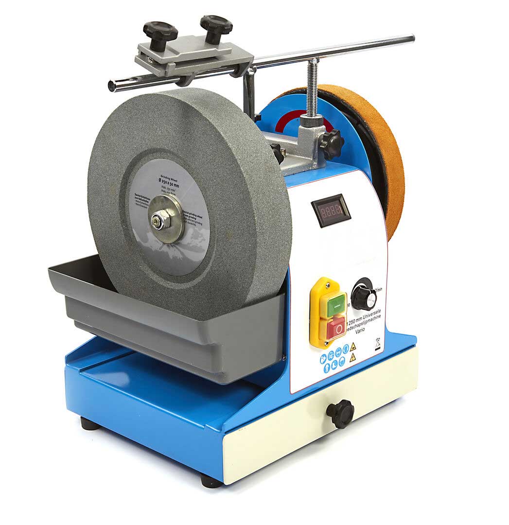 Universální bruska na nože a nástroje, 250 mm, variabilní otáčky, 18 kg - rozbalené zboží