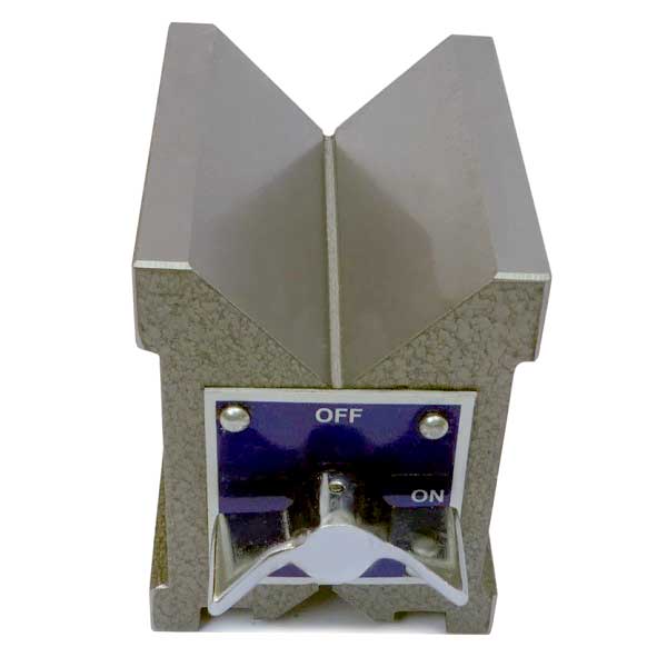 Magnetický V-blok pro upínání kulatých obrobků, 70 mm, Warco