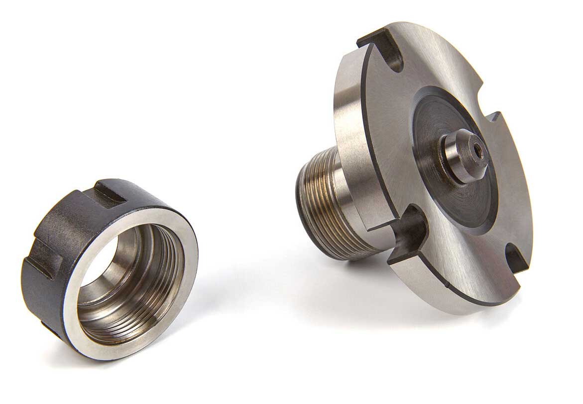 Přírubový kleštinový upínač ER 25, průměr 80 mm