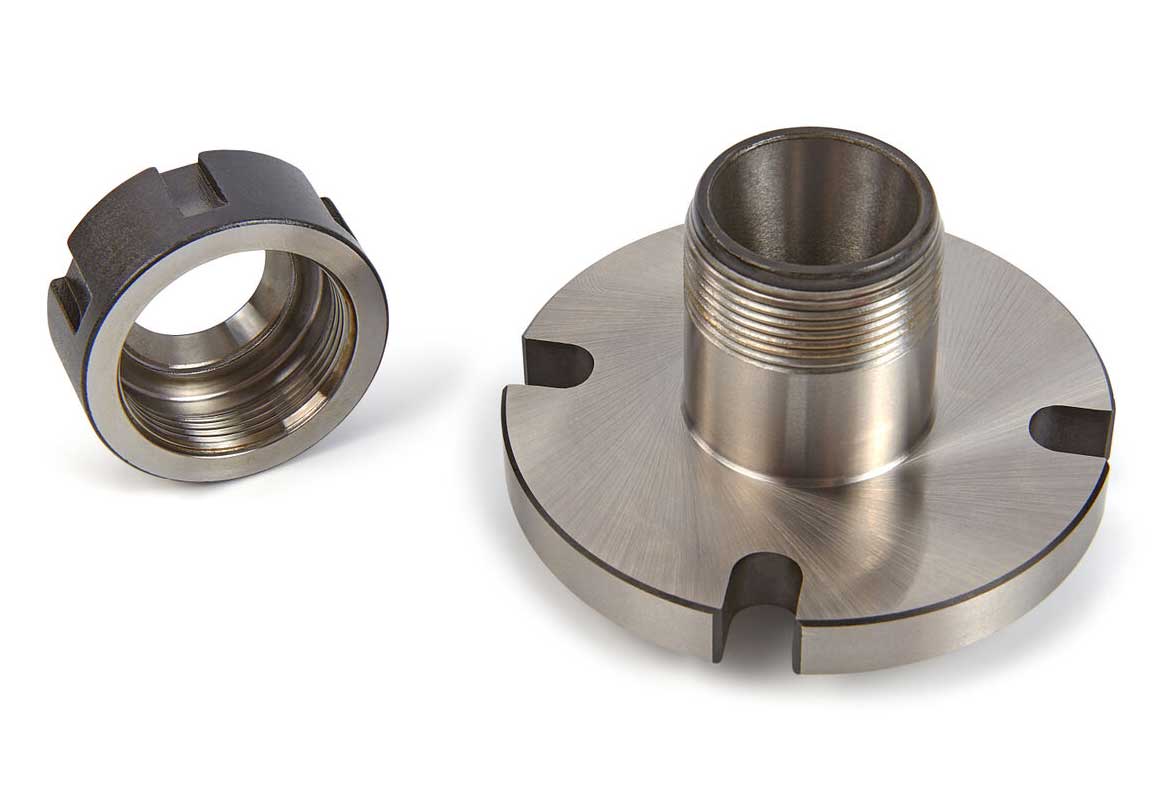 Přírubový kleštinový upínač ER 25, průměr 80 mm