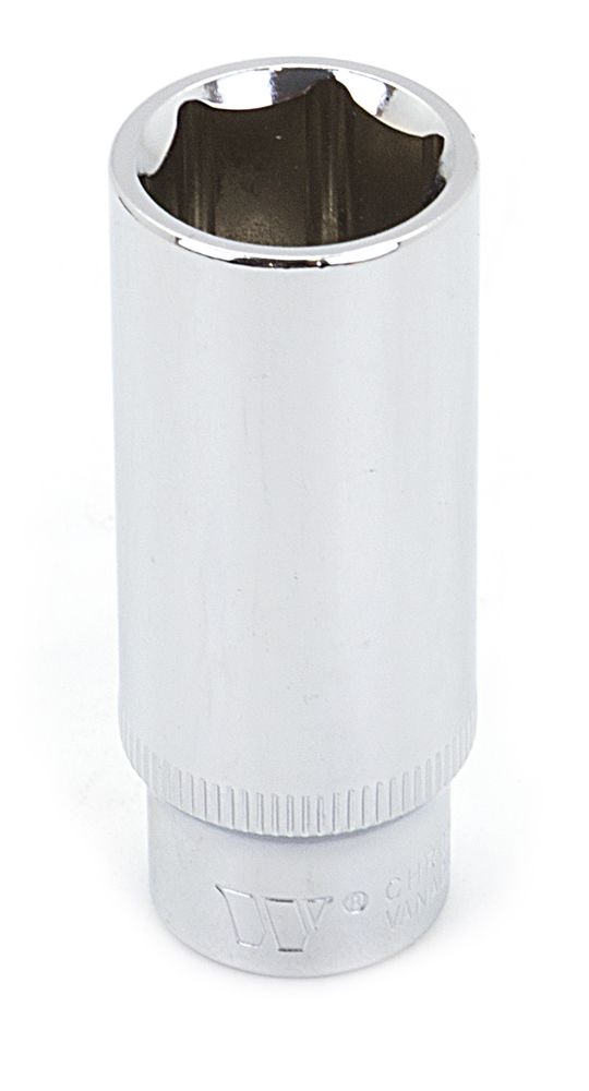 Hlavice prodloužená nástrčná 1/4", 13 mm, 6 hran, CrV, Welzh