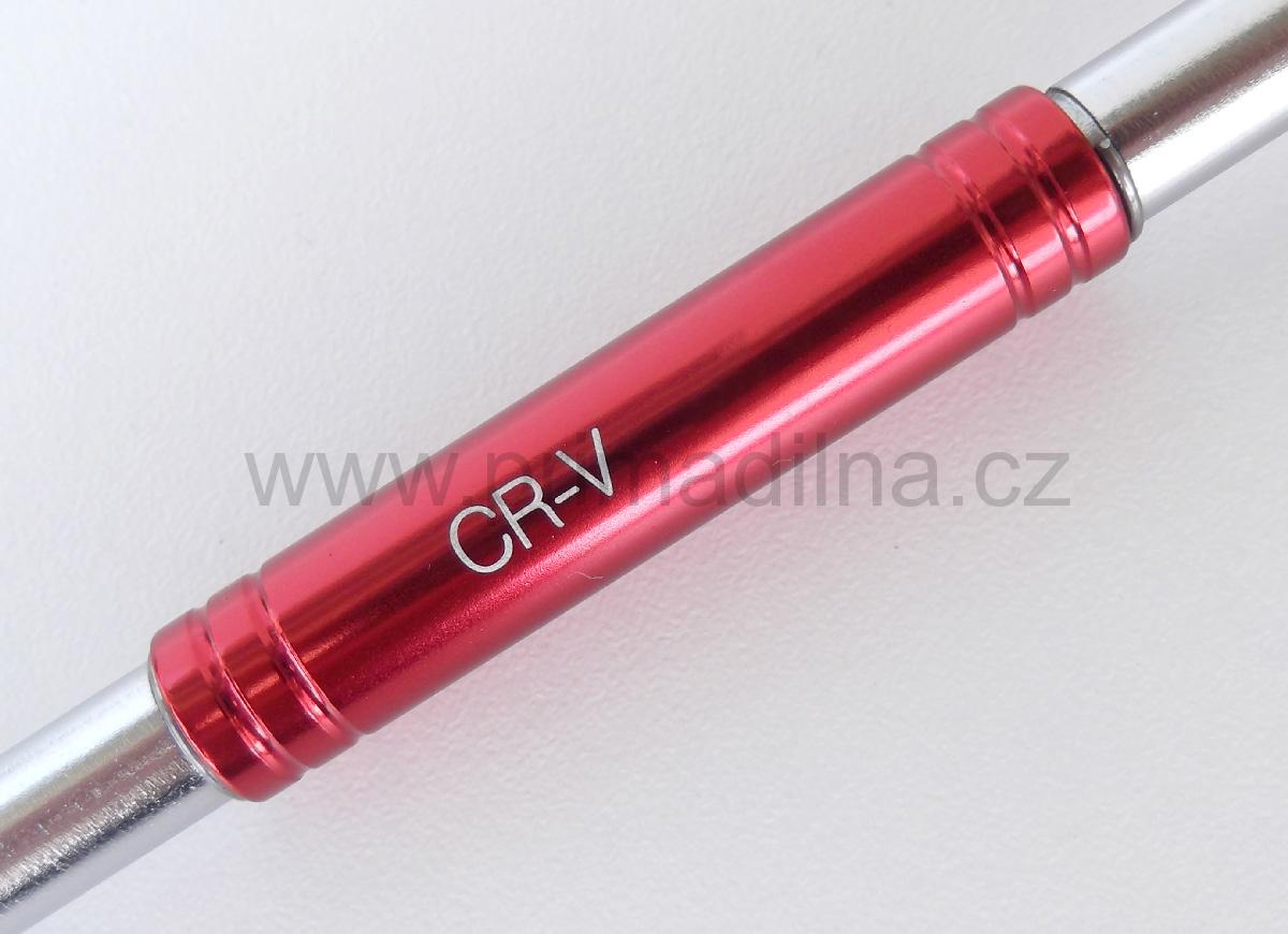 T-klíč Torx T45 zástrčný, 3 x profil, 210 mm, CrV, rychlošroubovací, Triumf