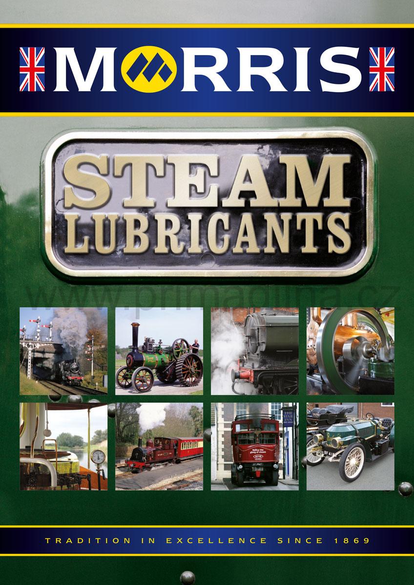 Morris Sovereign 1000 Straight Steam Cylinder Oil - pro písty parních strojů,25l