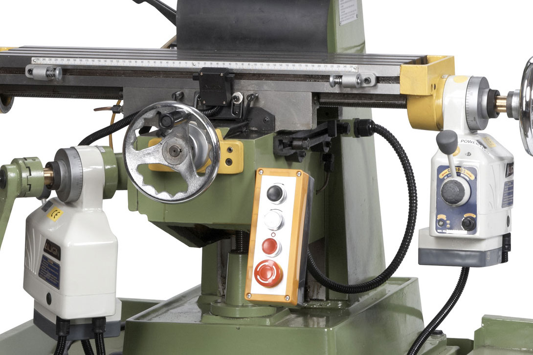 Warco VMC, univerzální frézka, věžový typ, R8, 400V, 2 osé digitální odměřování