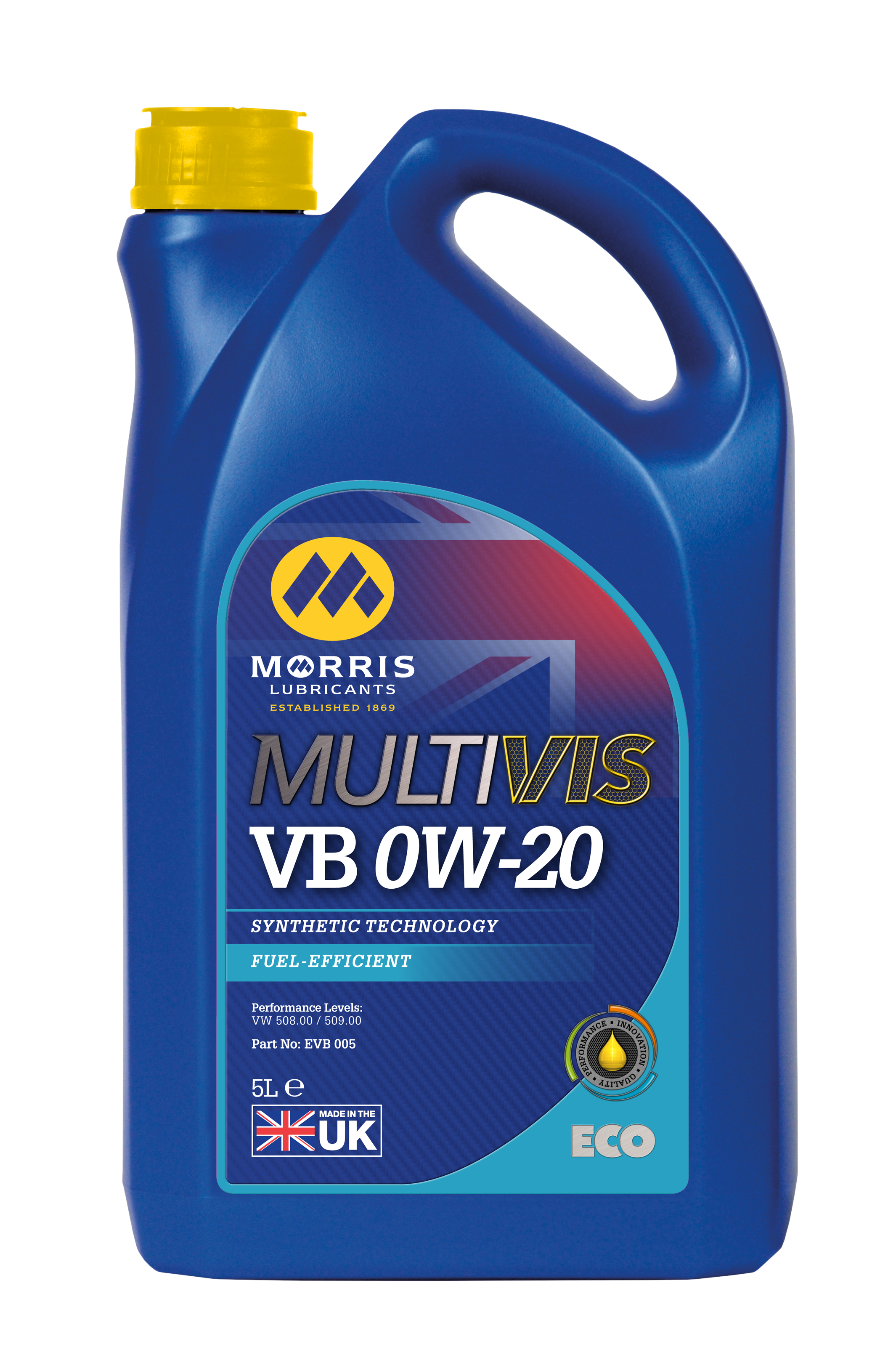 Morris Multivis ECO VB 0W-20, lehkoběžný, plně syntetický motorový olej, 5l