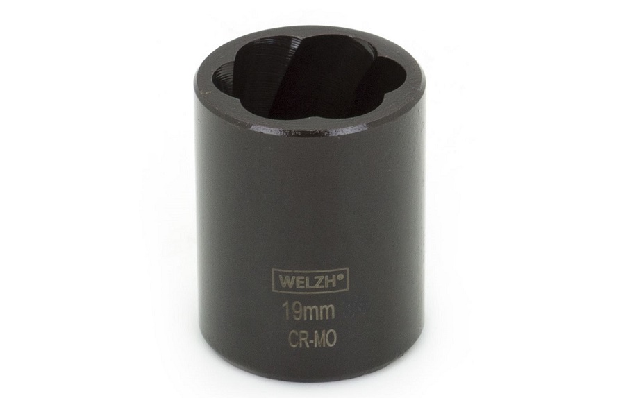 Hlavice nástrčné 3/4" k povolování poškozených matic a šroubů, 27-36 mm, sada 7 dílů, Welzh