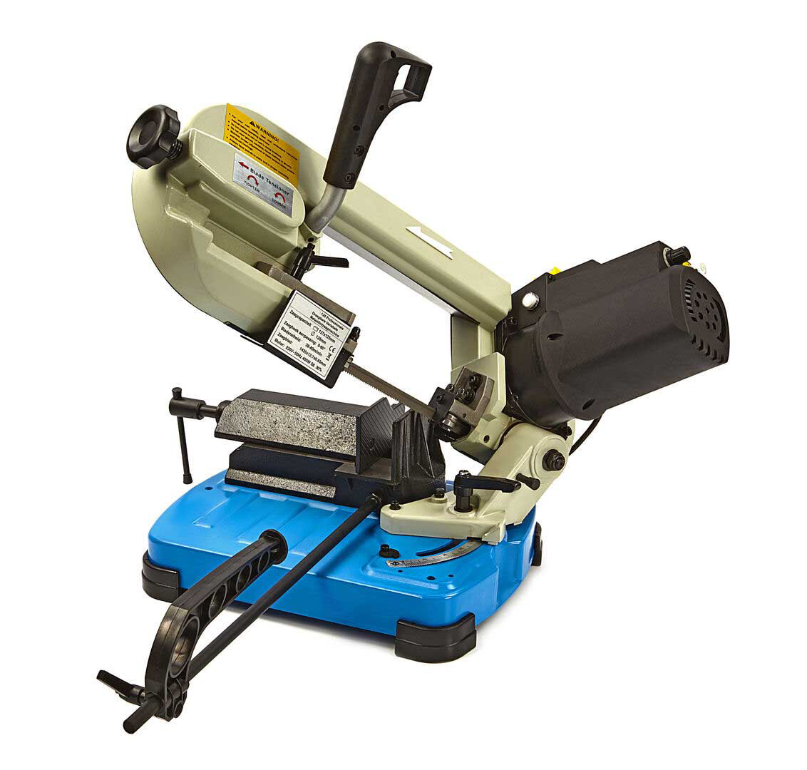 HBM 125, přenosná pásová pila na kov, vario otáčky, 25 kg