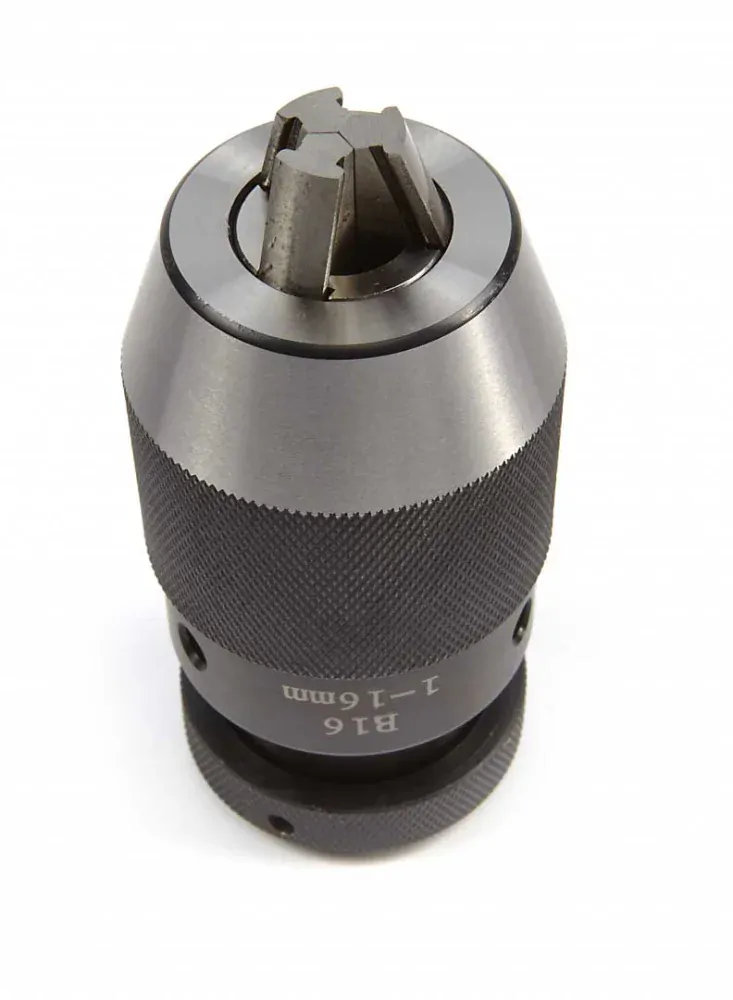 Průmyslové rychloupínací vrtačkové sklíčidlo, 1-18 mm, upínací kužel B16