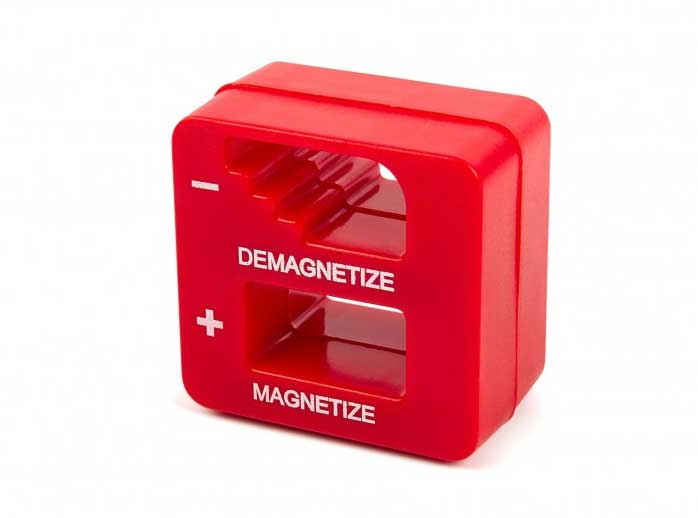 Magnetizátor a demagnetizátor, magnetovač a odmagnetovač čepelí šroubováků nebo pinzet