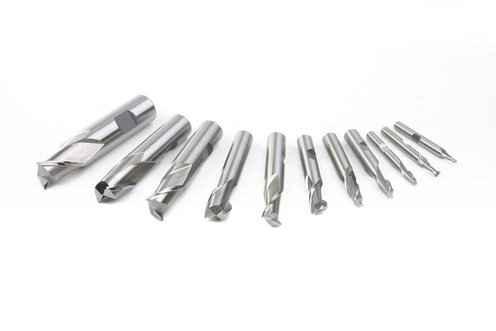 Fréza z rychlořezné oceli HSS, 2 břity, dřík 6 mm, průměr 3 mm
