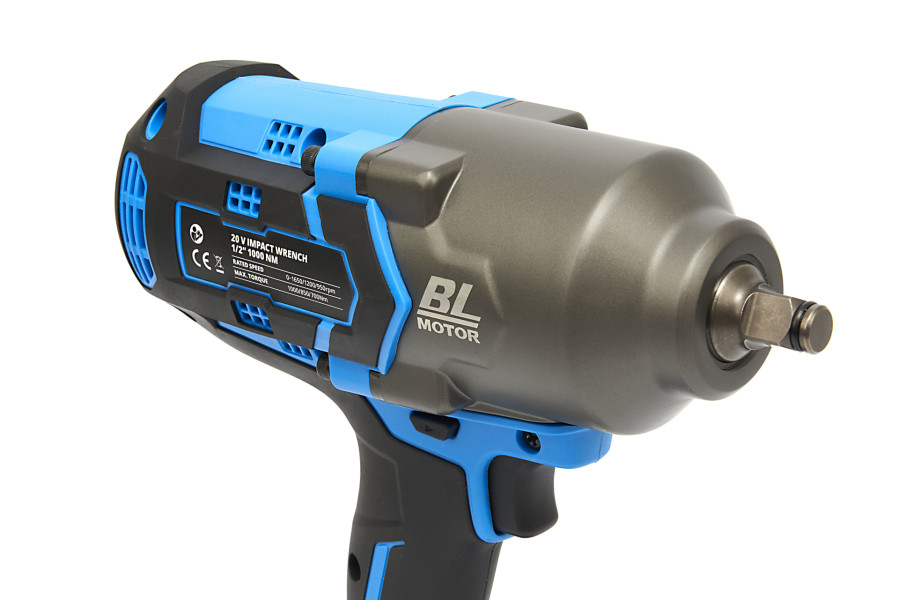 Aku rázový utahovák 1/2", 1000 Nm, 20V, bateriová platforma Power20.5, bez baterie a nabíječky