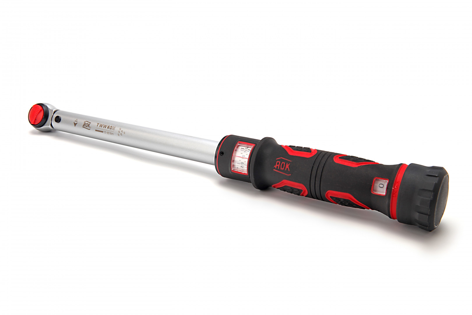 Profesionální momentový klíč 3/8“, rozsah 10 - 60 Nm, s kalibračním protokolem
