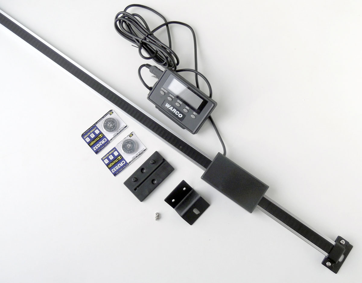 Digitální snímač polohy s připojenou magnetickou jednotkou - 575 mm, Warco