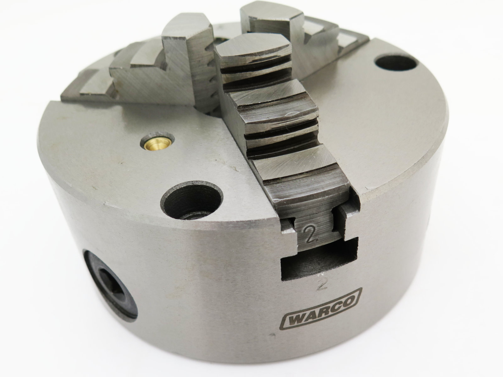 3 čelisťové samostředící sklíčidlo 125 mm a příruba pro HV6, Warco