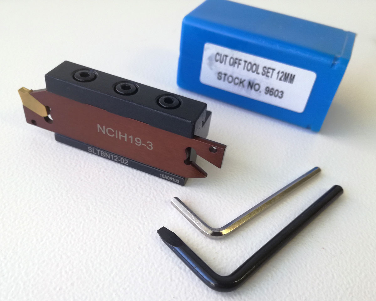 Soustružnický nůž s VBD upichovací, držák 12 mm, GTN 3, Warco
