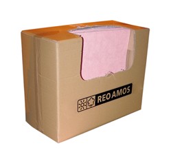 Chemická sorpční rohož - zpevněný perforovaný sorbent, 100 ks, RA