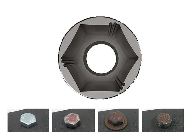 Nástrčné hlavice 1/4", Lok-TYP, 6 hran, 4 - 13 mm, CrV, sada 10 dílů, Welzh
