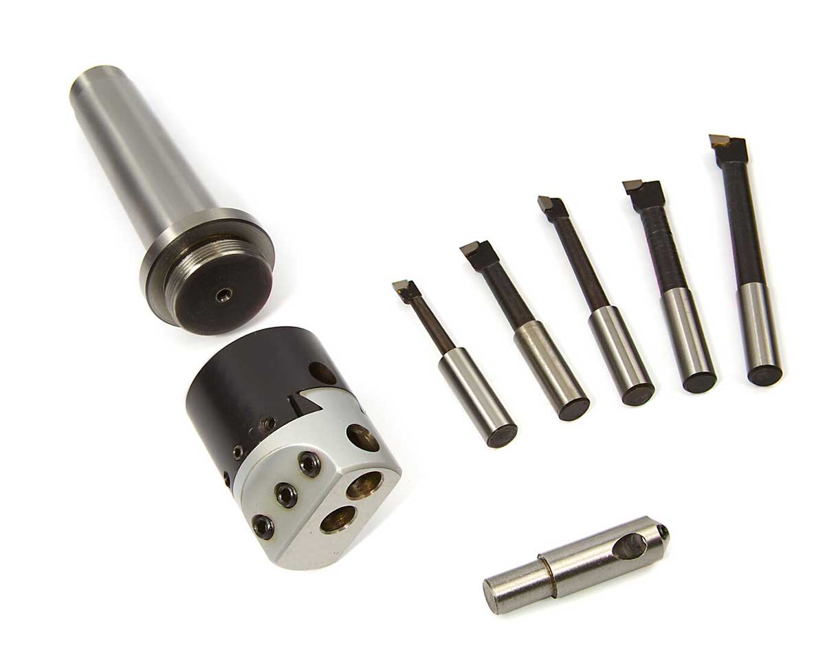 Off-set vyvrtávací hlava pro frézku a fly-cutter v jednom, průměr hlavy 50 mm, kužel MK4