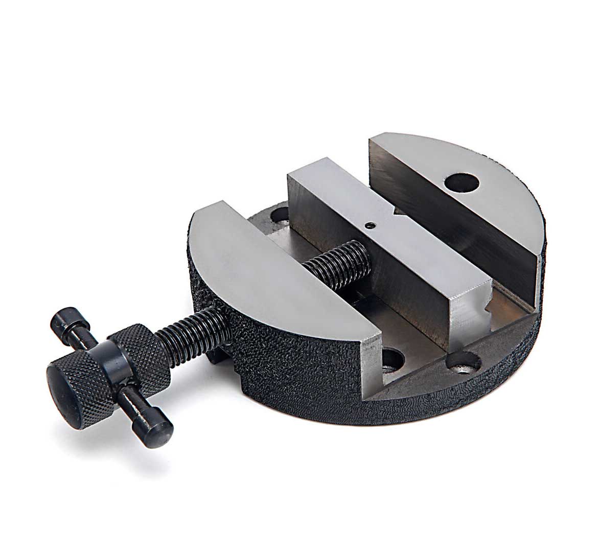 Kulatý svěrák pro otočné stoly, průměr 100 mm