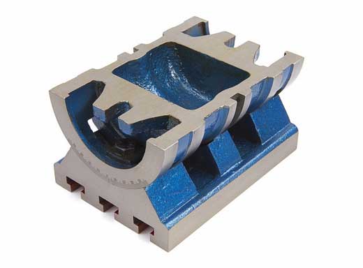 Precizní broušený výklopný stůl pro frézku nebo vrtačku, rozměry 125 x 175 mm