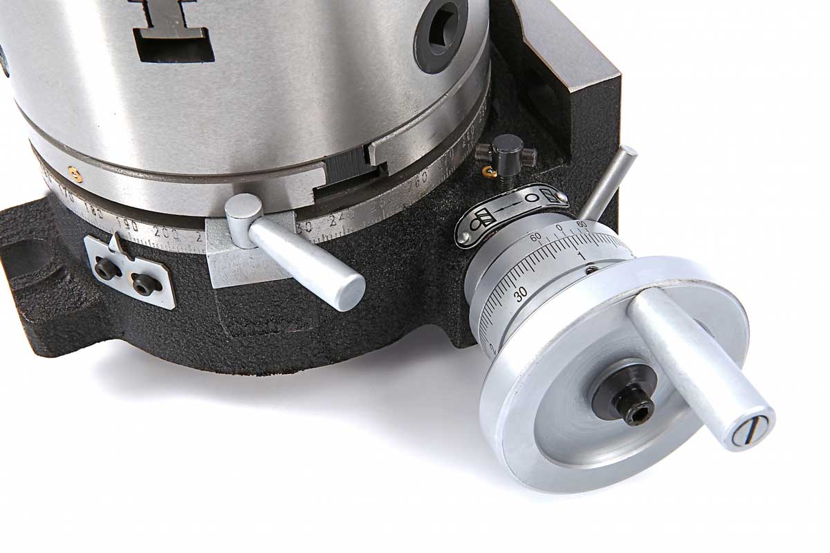 Otočný stůl HV6 - 160 mm, včetně samocentrovacího sklíčidla, sada, 25 kg
