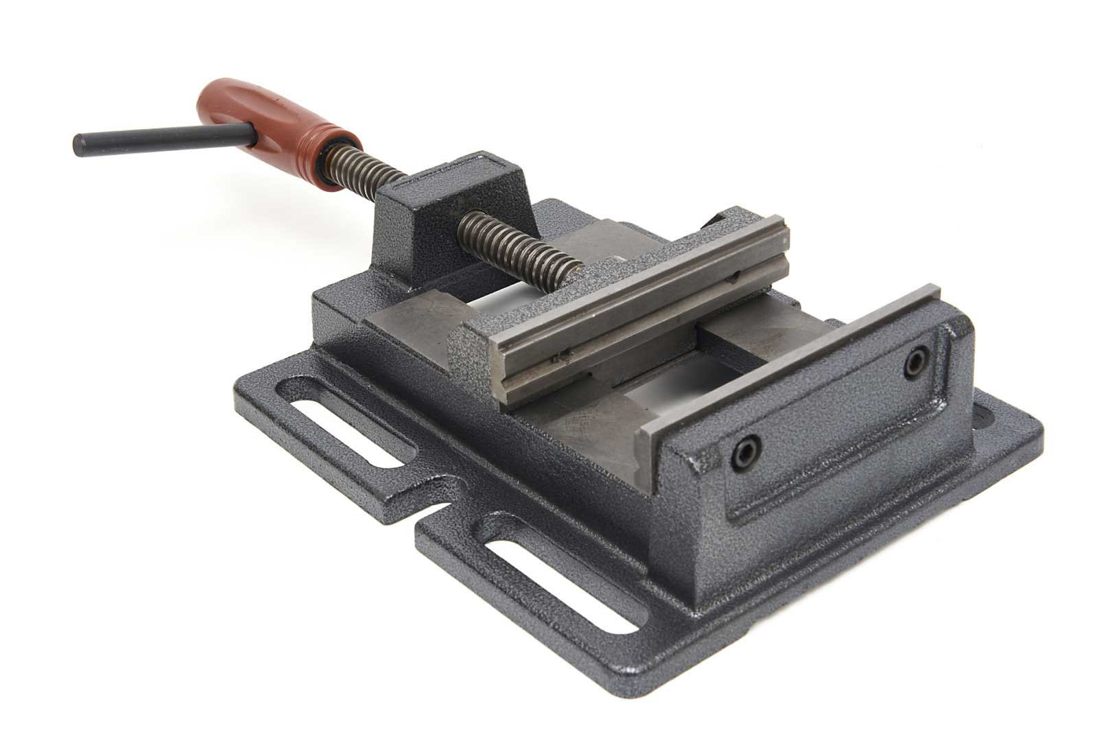Strojní svěrák pod vrtačku a frézku - šířka čelistí 150 mm, 6 kg