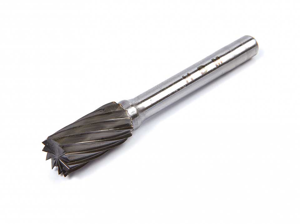 Karbidové stopkové frézy různých tvarů, stopka 6 mm, průměr 10 mm, pro neželezné materiály, 5 ks