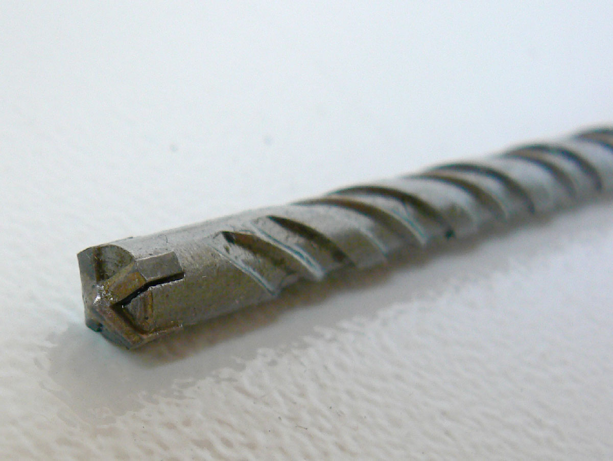 Vrták vidiový do betonu, 4 břity, 6.5 x 210 mm, SDS Plus, Triumf