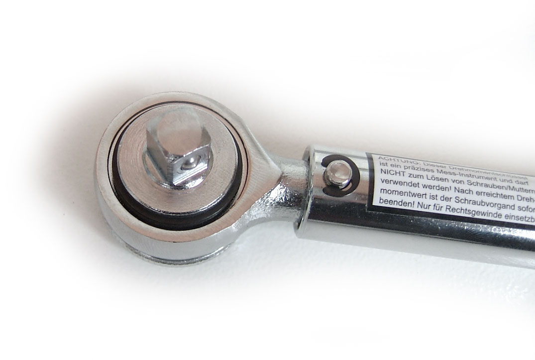 Klíč momentový 1/4“, rozsah 5 - 25 Nm,  stupnice Nm a ft.lb, Condor Werkzeug