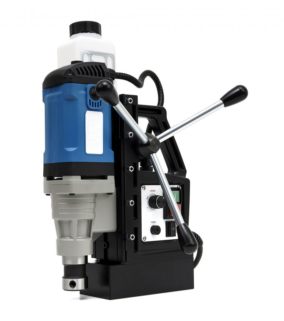 Magnetická vrtačka 50 mm - přenosná vrtačka s vario otáčkami, 13.5 kg