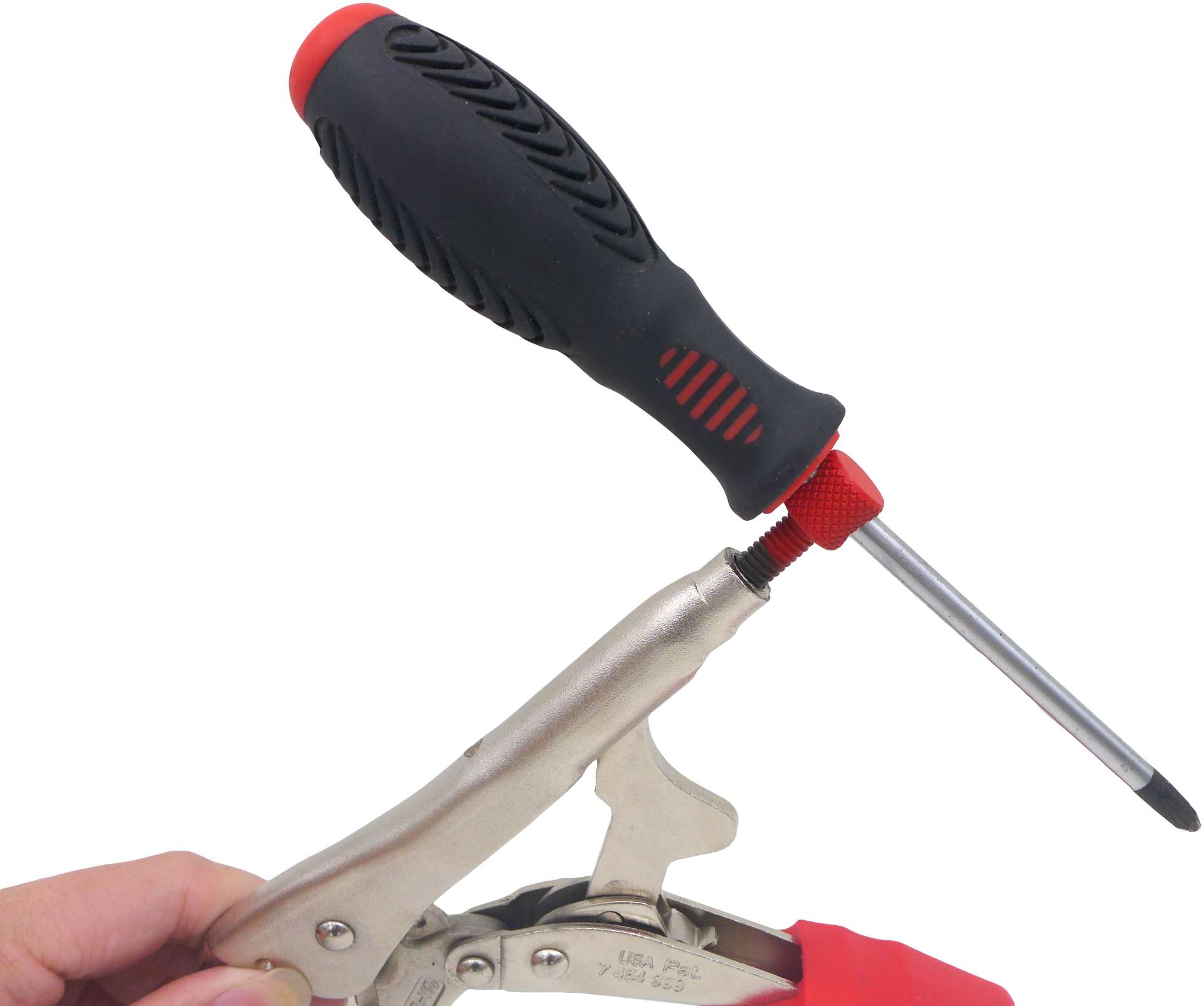 Samosvorné kleště 7'' Screw-Lok™, Welzh