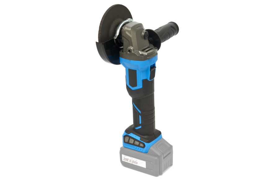 AKU úhlová bruska 125 mm, 20V, bateriová platforma Power20.5, bez baterie a nabíječky