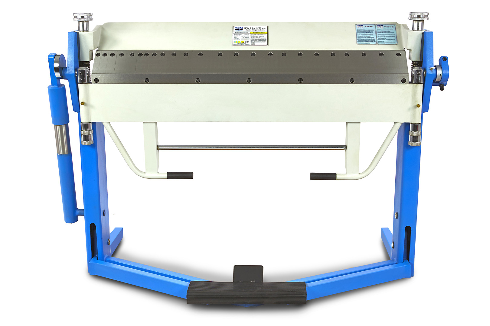 Segmentová ohýbačka plechu "jumbo" 2 x 1270 mm, 385 kg