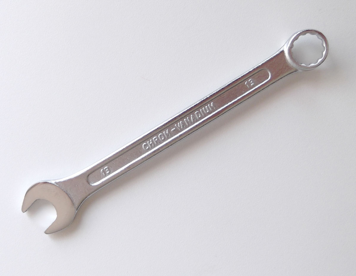 Klíče očkoploché, sada 8 ks, 6 - 19 mm, textilní obal, Triumf