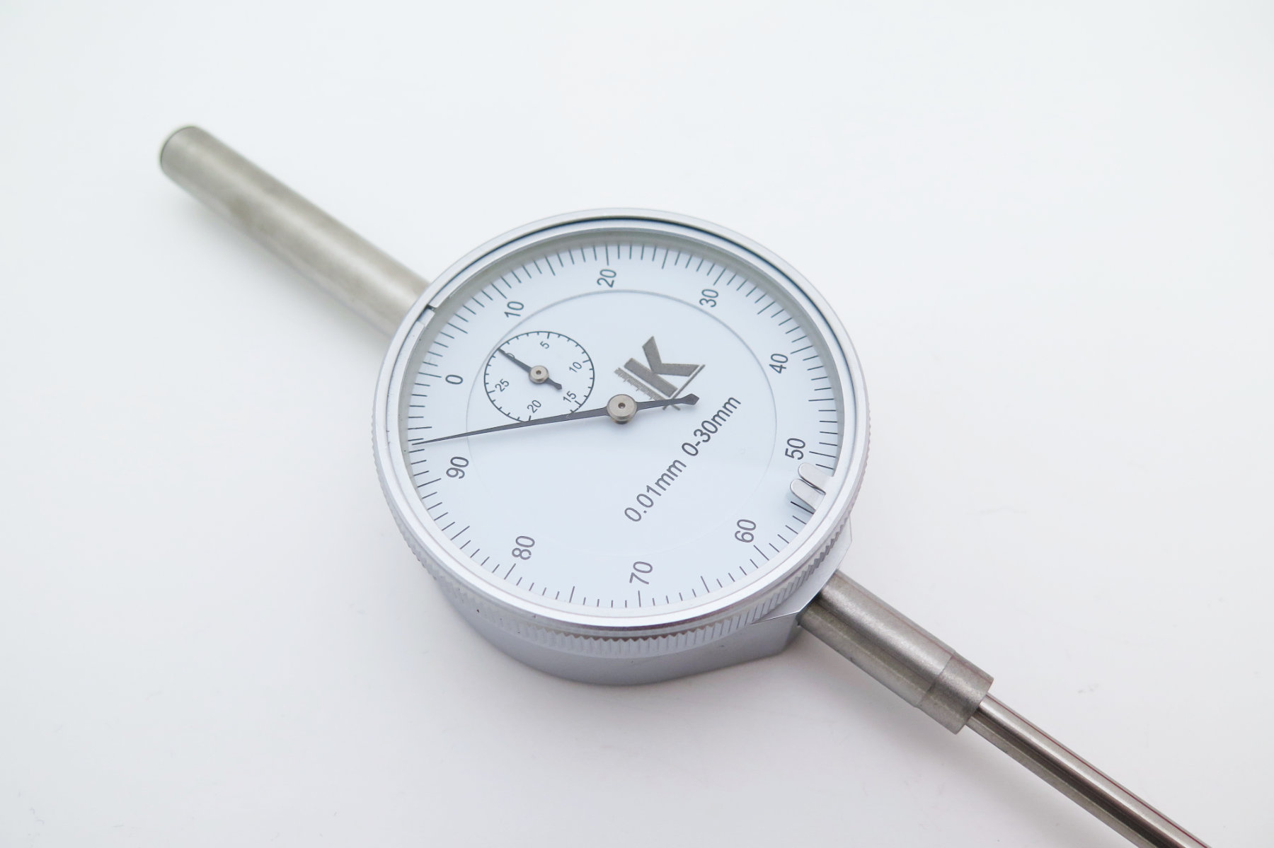 Úchylkoměr číselníkový ČSN EN ISO 46325 (ČSN 25 1811, ČSN 25 1816), Přesnost 35µm, KM