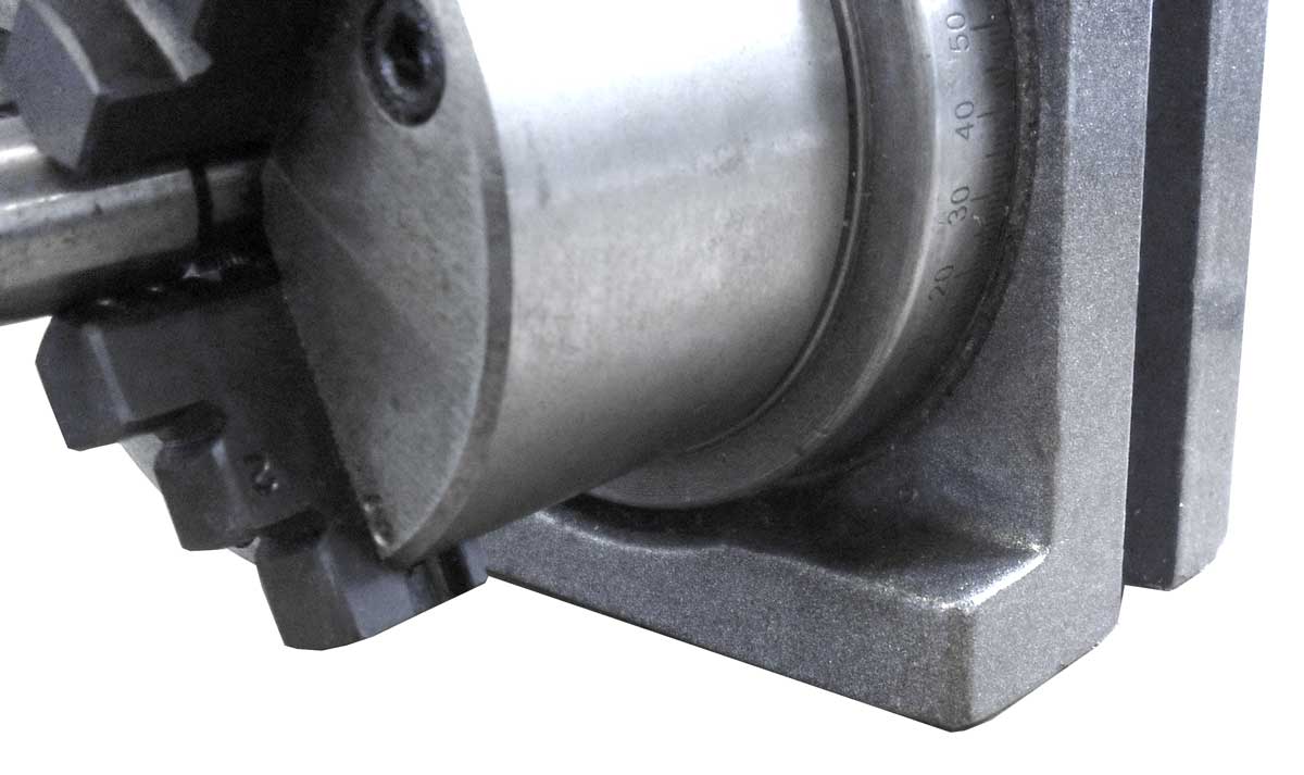 Rychlo-dělící hlava se sklíčidlem 100 mm, 10 kg, Warco
