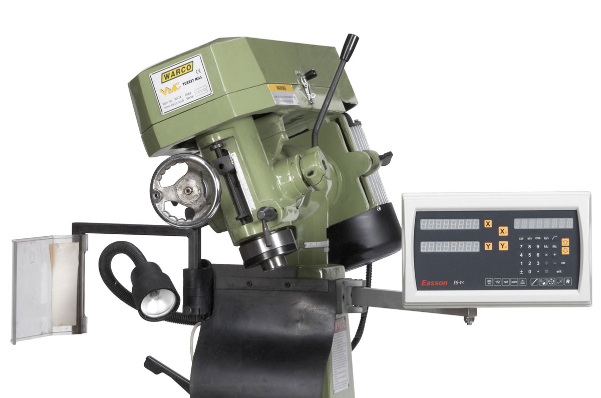 Warco VMC - univerzální frézka, R8, 1f - věžový typ - 415 kg