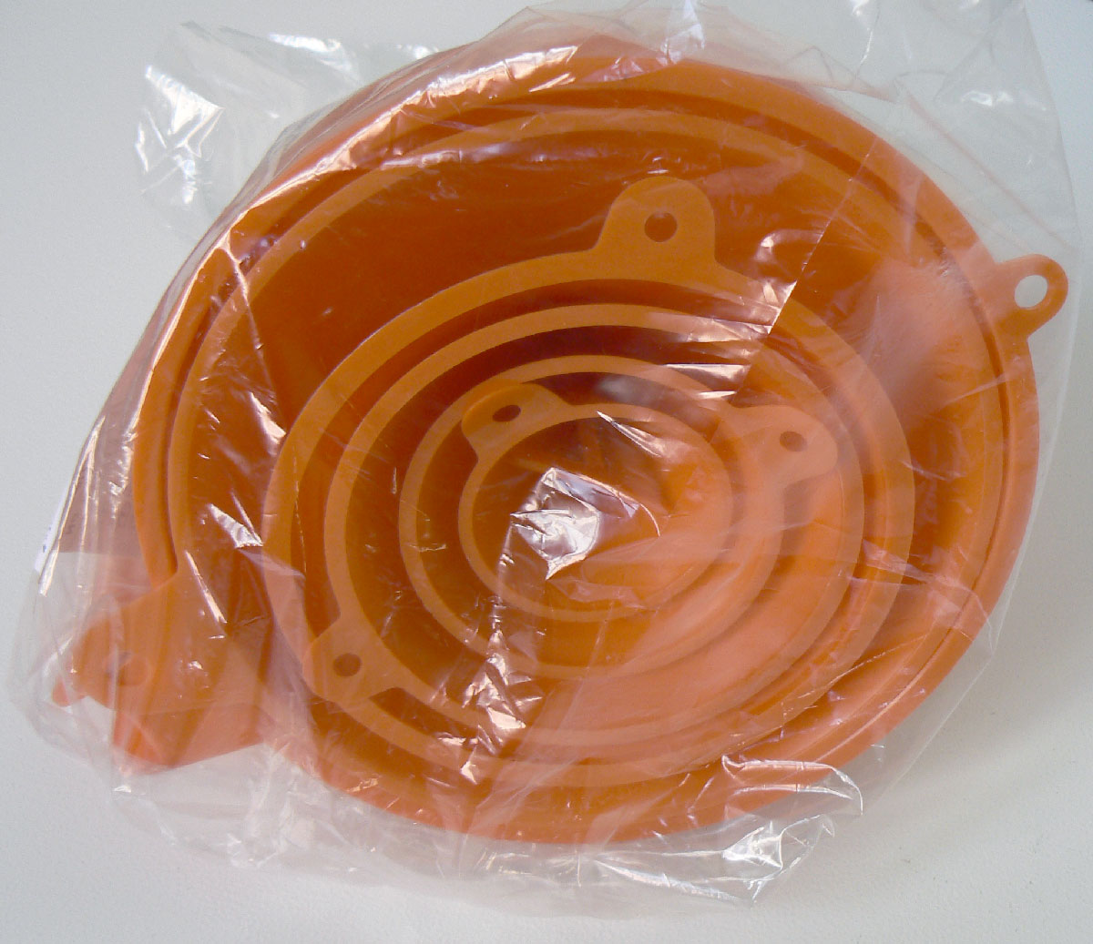 Sada trychtýřů 6ks, plast 50, 75, 100, 120, 150, 160 mm, Pressol