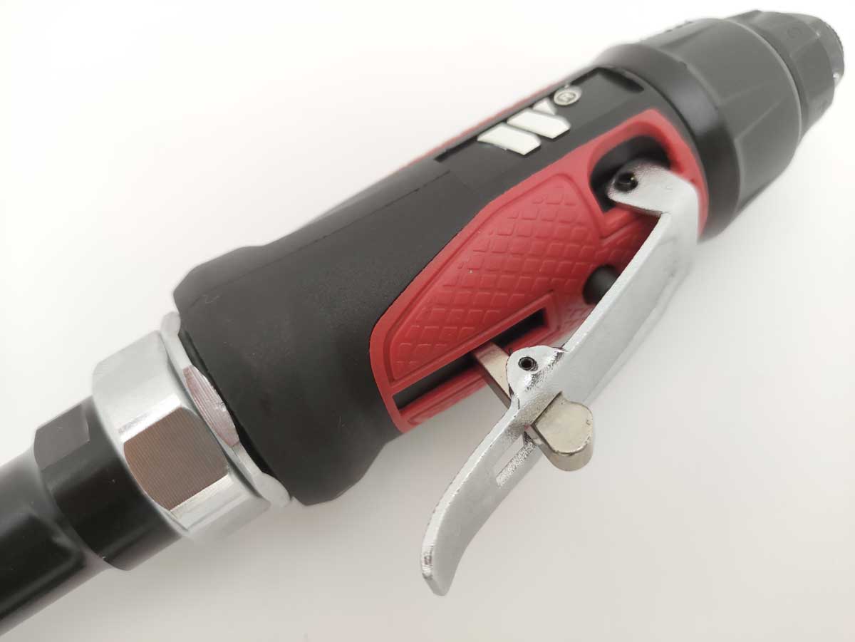 Vzduchová úhlová bruska 6.2 baru, extra dlouhá 310 mm, Welzh