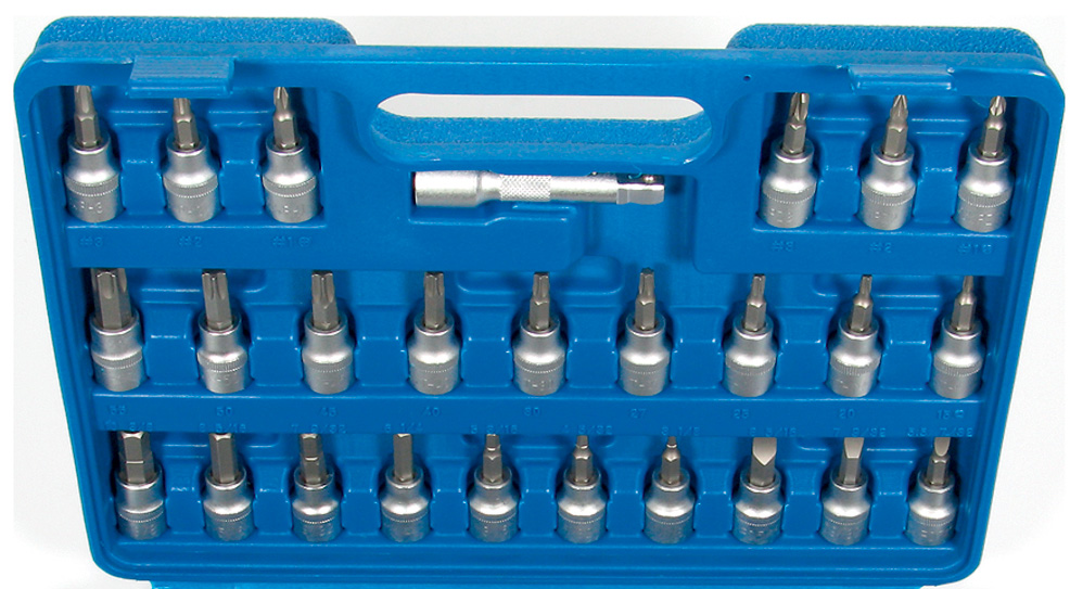 Gola sada 3/8", 1/4"-15/16", 6 hran, 71 dílů, palcové roměry, Condor Werkzeug
