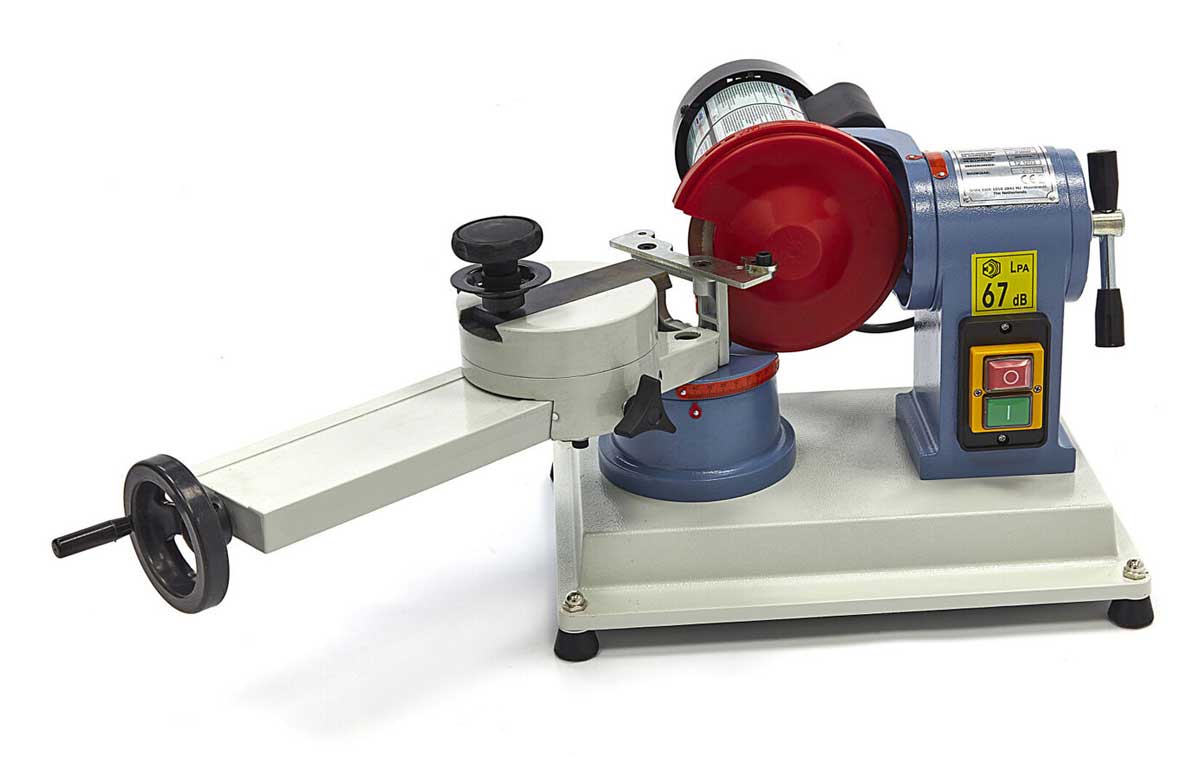 Bruska na pilové kotouče s TK plátky, pro koutouče průměru 80 - 700 mm, 12 kg