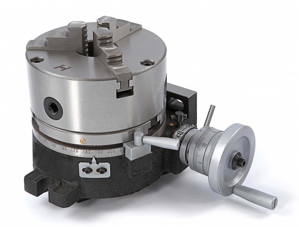 Otočný stůl HV6 - 160 mm, včetně samocentrovacího sklíčidla, sada, 25 kg