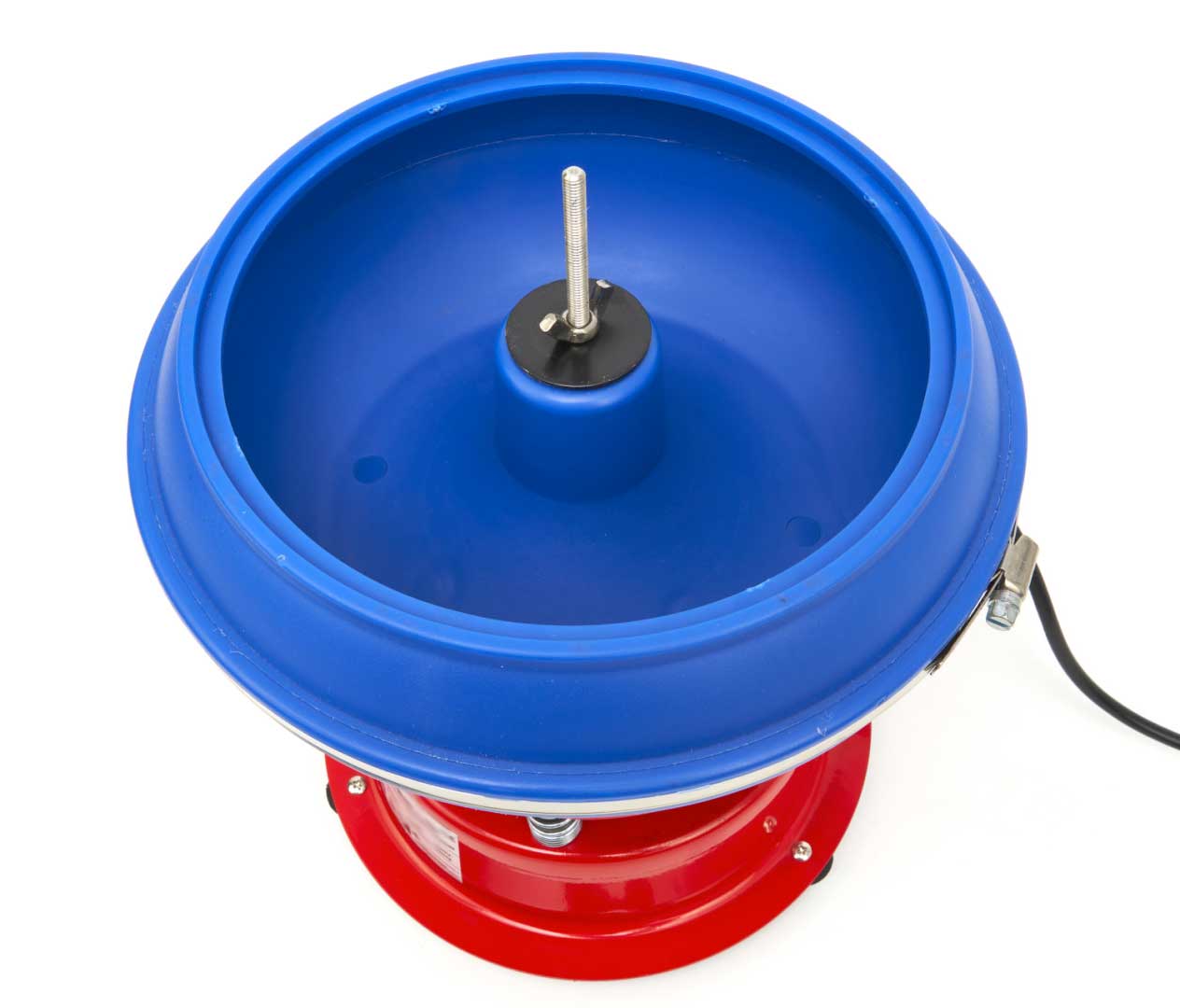 Vibrační leštící buben - Vibrační tumbler, vibrační tromlovací zařízení, 4 l, 200 W