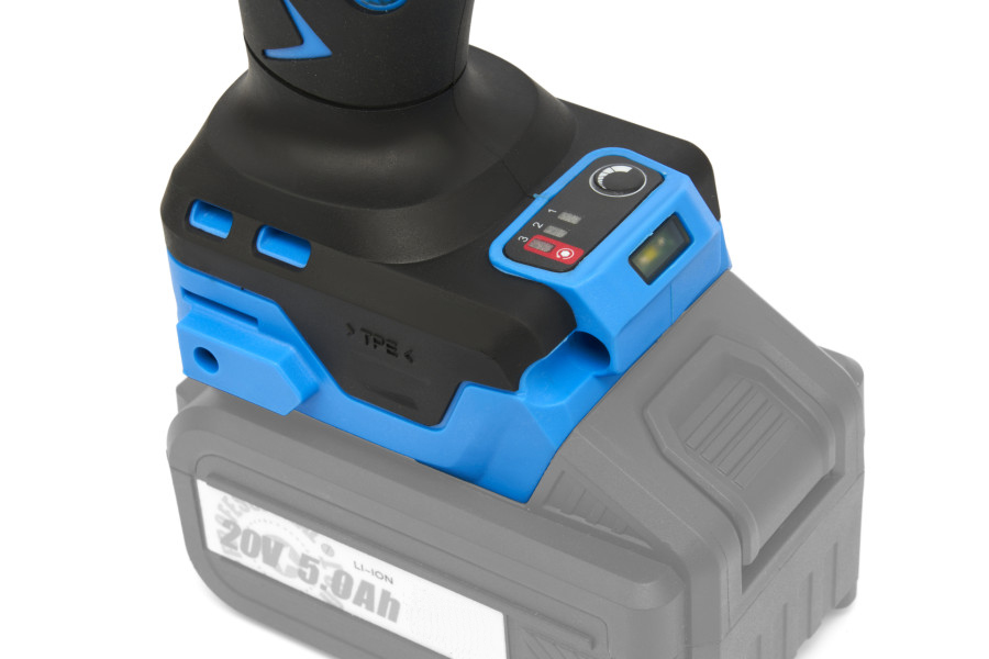 Aku rázový utahovák 1/2", 1000 Nm, 20V, bateriová platforma Power20.5, bez baterie a nabíječky