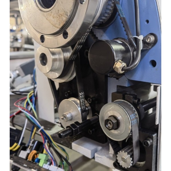Warco D210EL, soustruh na kov s elektronicky ovládaným posuvem, variabilní otáčky, bezkartáčový motor, digitální odměřování DRO, 75 kg