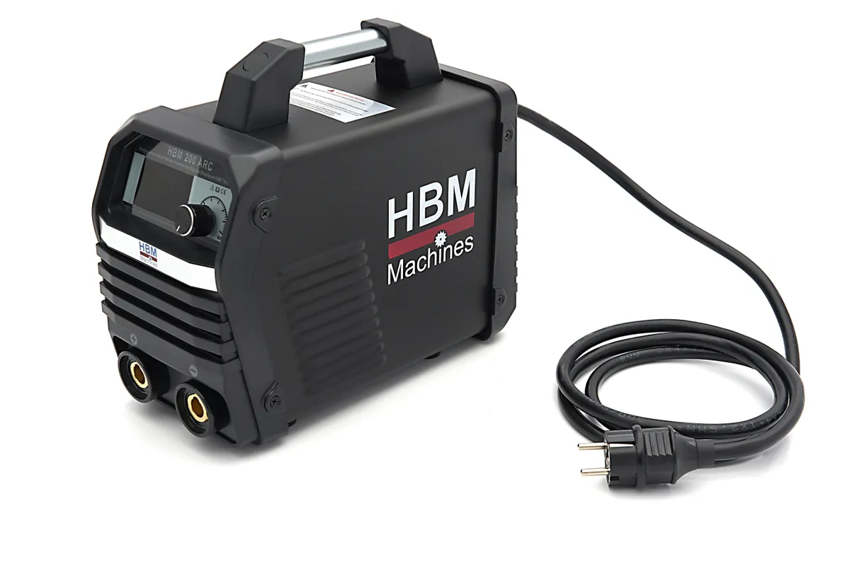 Chytrá invertorová svářečka s displejem a technologií IGBT, HBM 200ARC